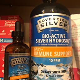 Sovereign Silver BioActive Silver Hydrosol for Immune Support  Colloidal