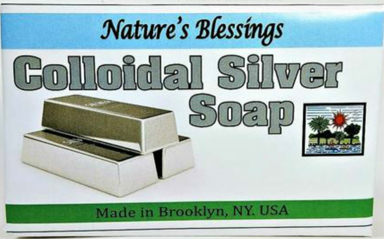 colloidal silver soap